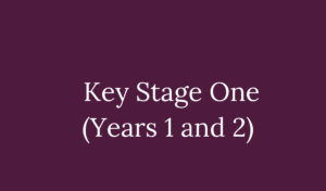link to page 'Key Stage One (Years1and2)'