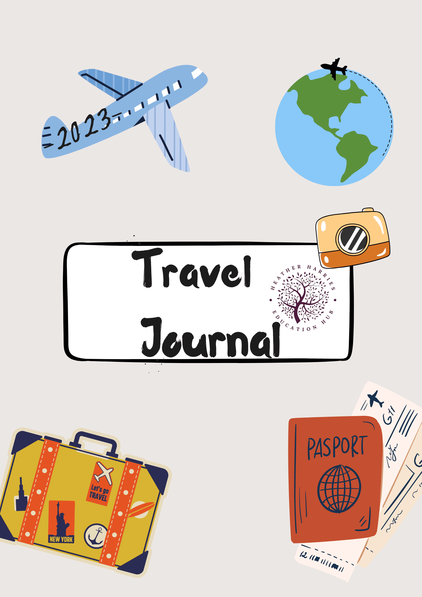 Travel Journal (A4 Document) (1414 × 2000px)